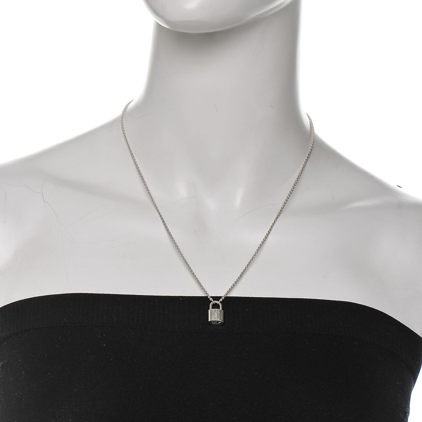 Sterling Silver Lockit Necklace
