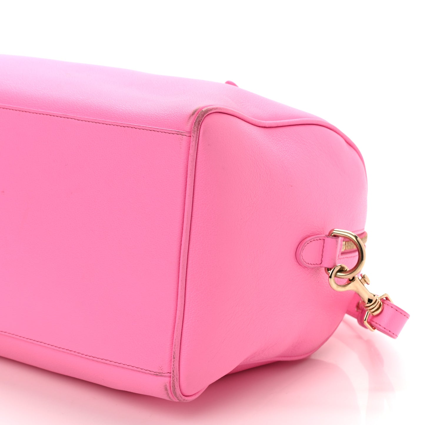 Calfskin Palazzo Duffle Bag Pink