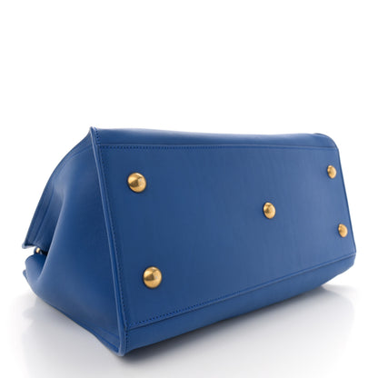 Saint Laurent Calfskin Small Classic Y Cabas Royal Blue 4 of 12
