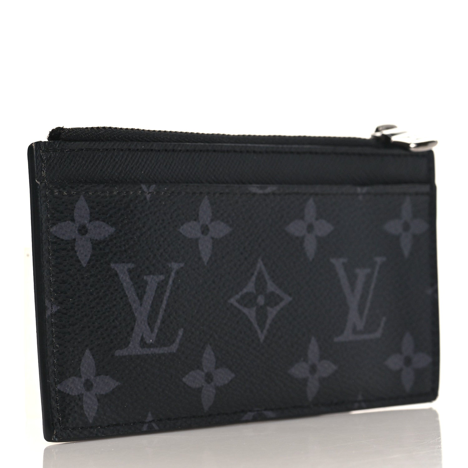 Louis Vuitton Reverse Monogram Eclipse Taiga Coin Card Holder 3 of 7