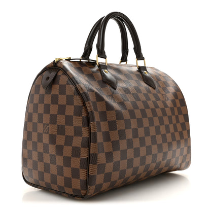 Louis Vuitton Damier Ebene Speedy 30 3 of 11
