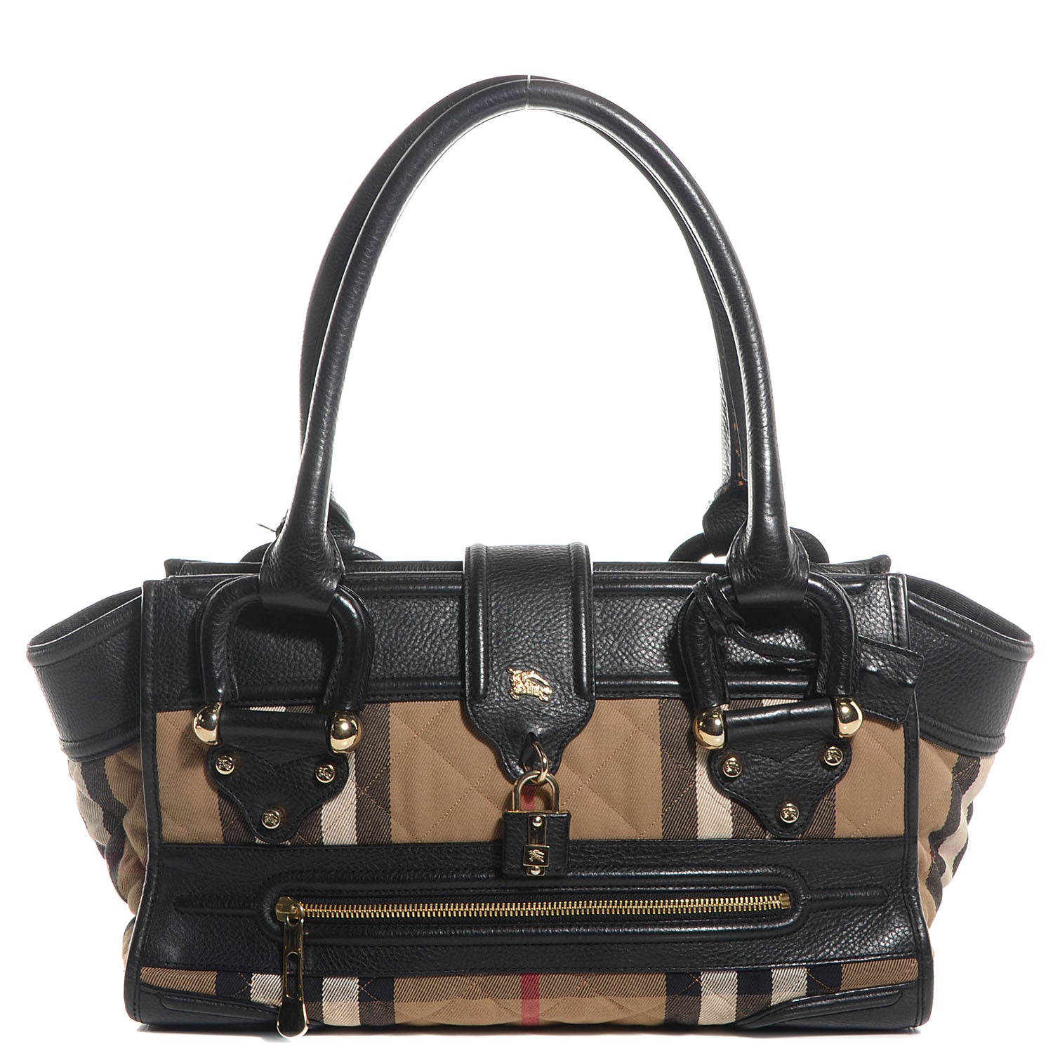 Burberry House Check Large Manor Tote 1 of 9