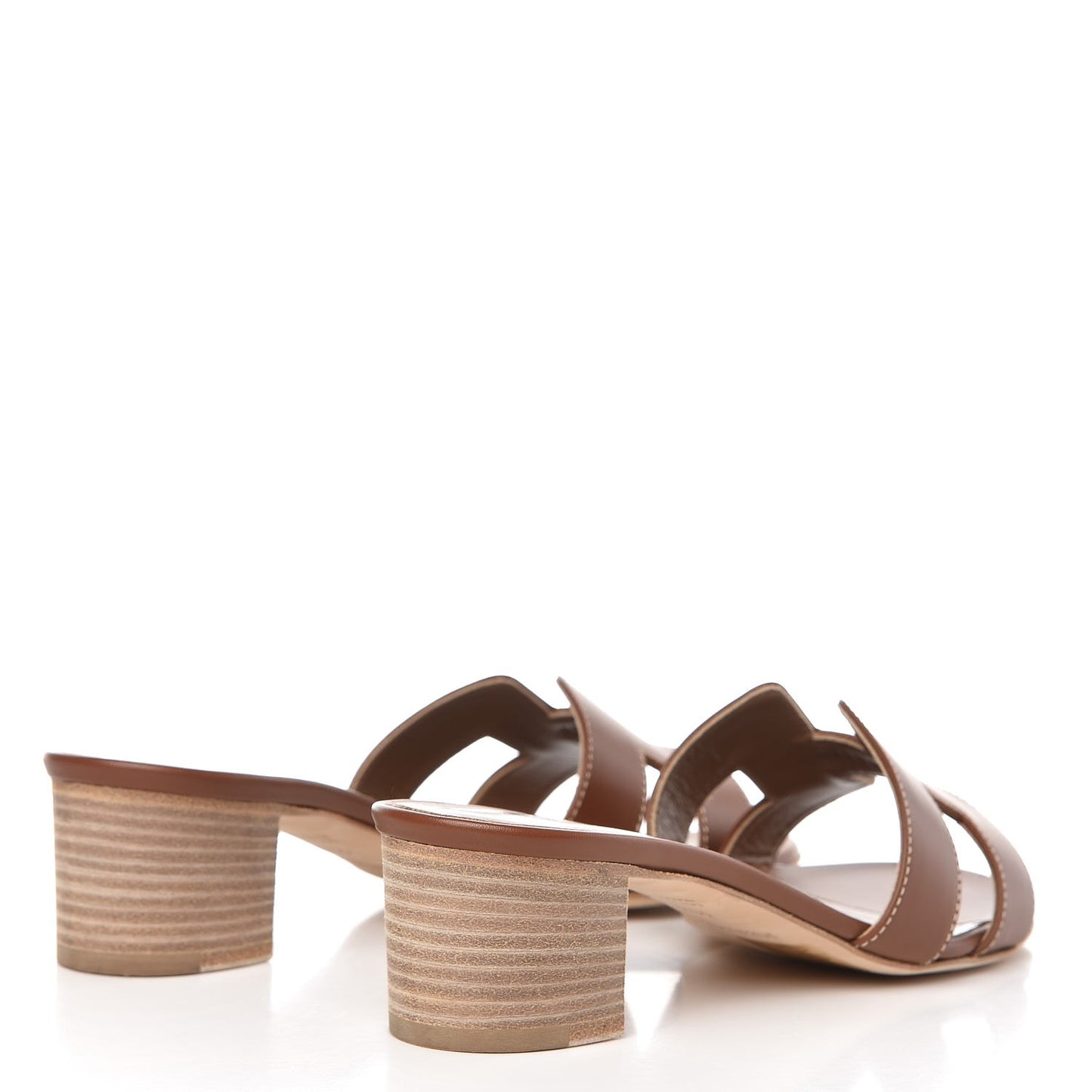 Calfskin Oasis Sandals 36.5 Gold