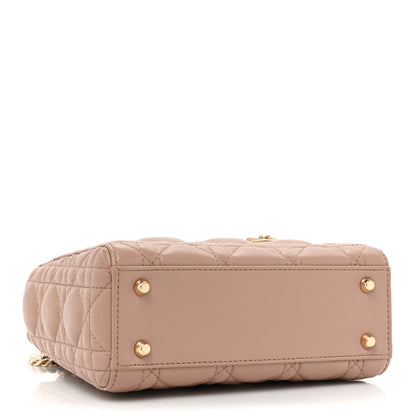 Christian Dior Lambskin Cannage Mini Lady Dior Fard 4 of 14