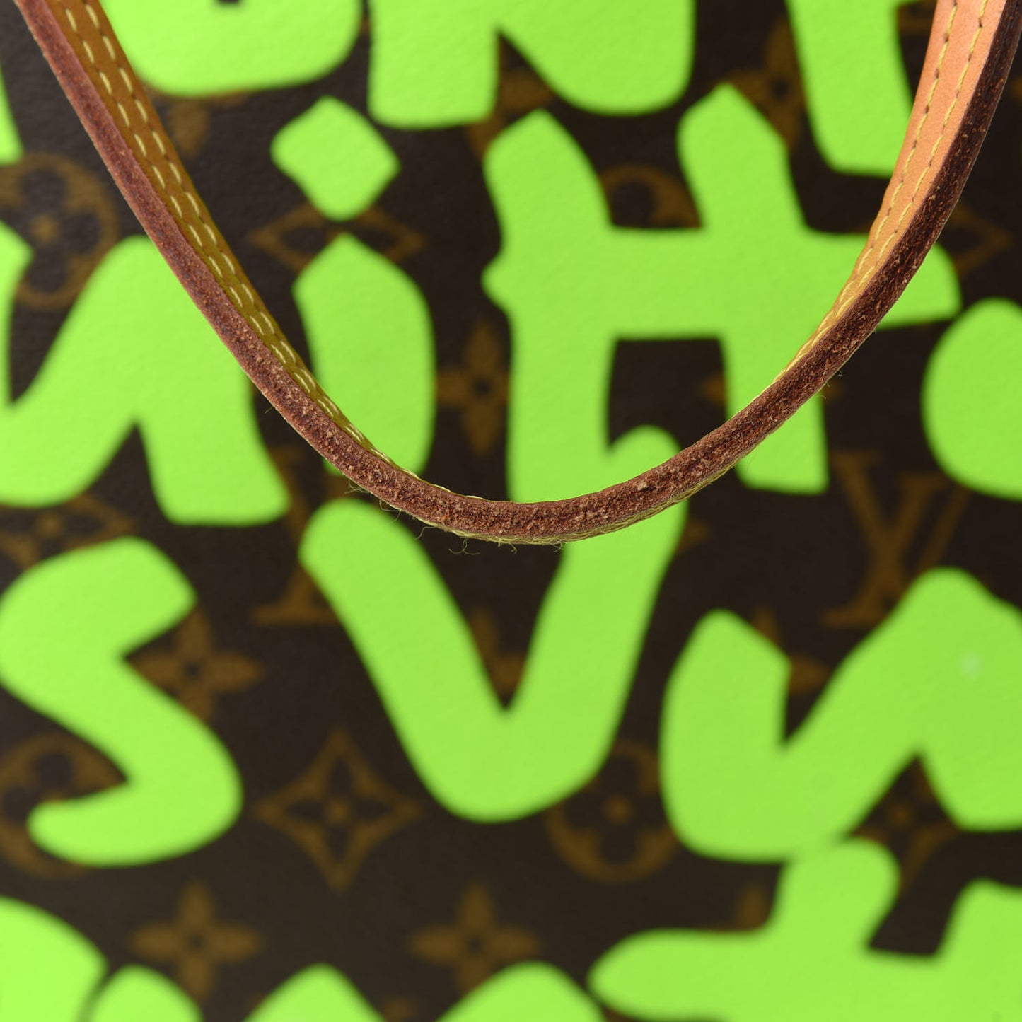 Monogram Graffiti Neverfull GM Green