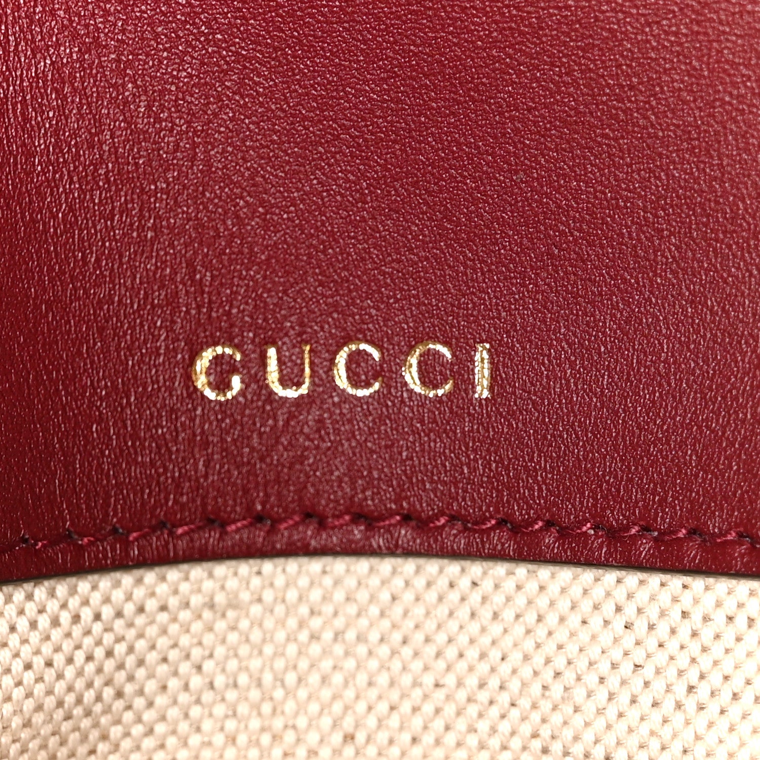 Gucci GG Supreme Monogram Horsebit 1955 Soft Small Shoulder Bag Beige Ebony Rosso Ancora 7 of 11