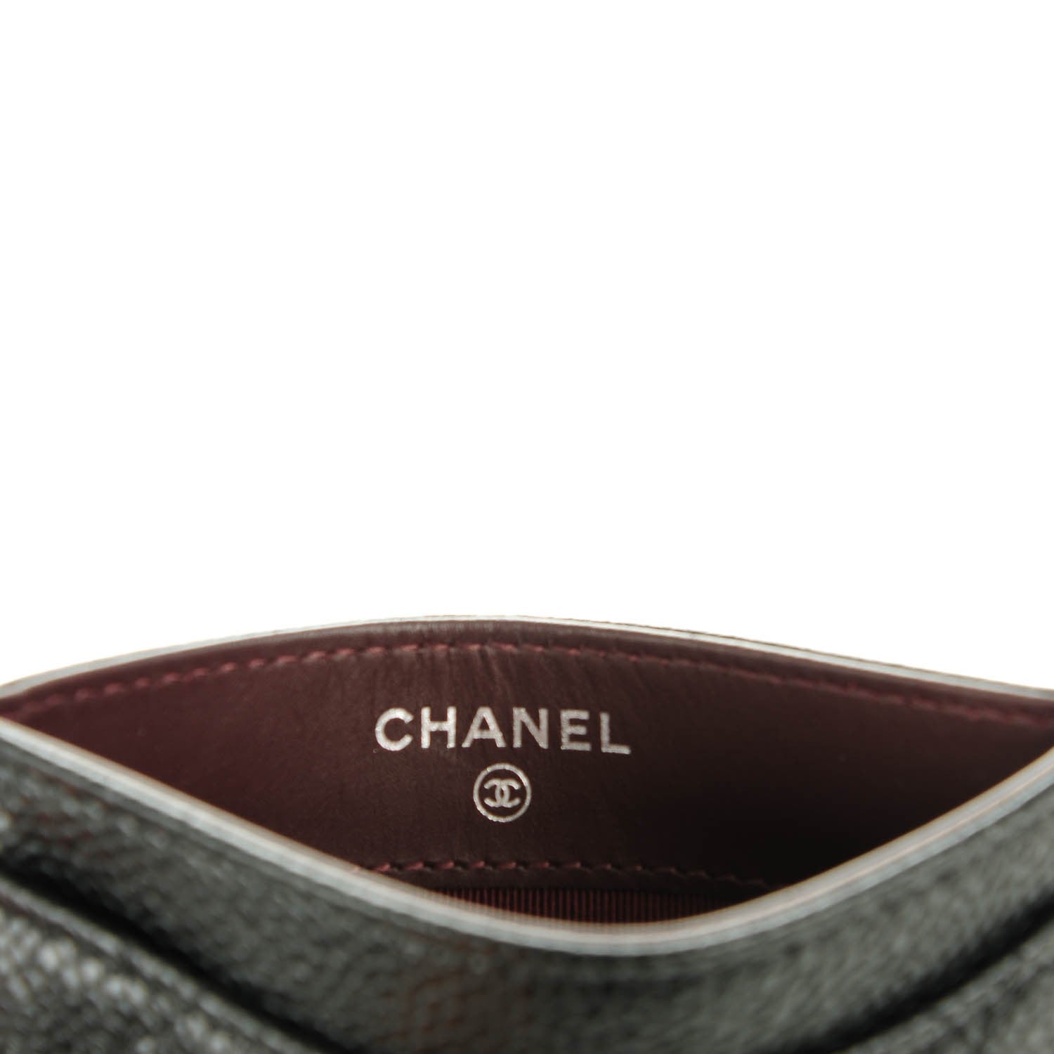 Chanel Caviar Quilted Card Holder Black 7 of 8