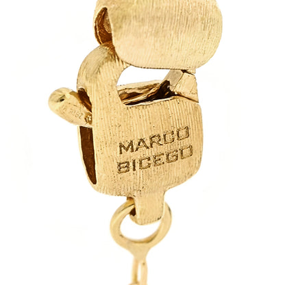 Marco Bicego 18K Yellow Gold Cushion Station Bracelet 4 of 5