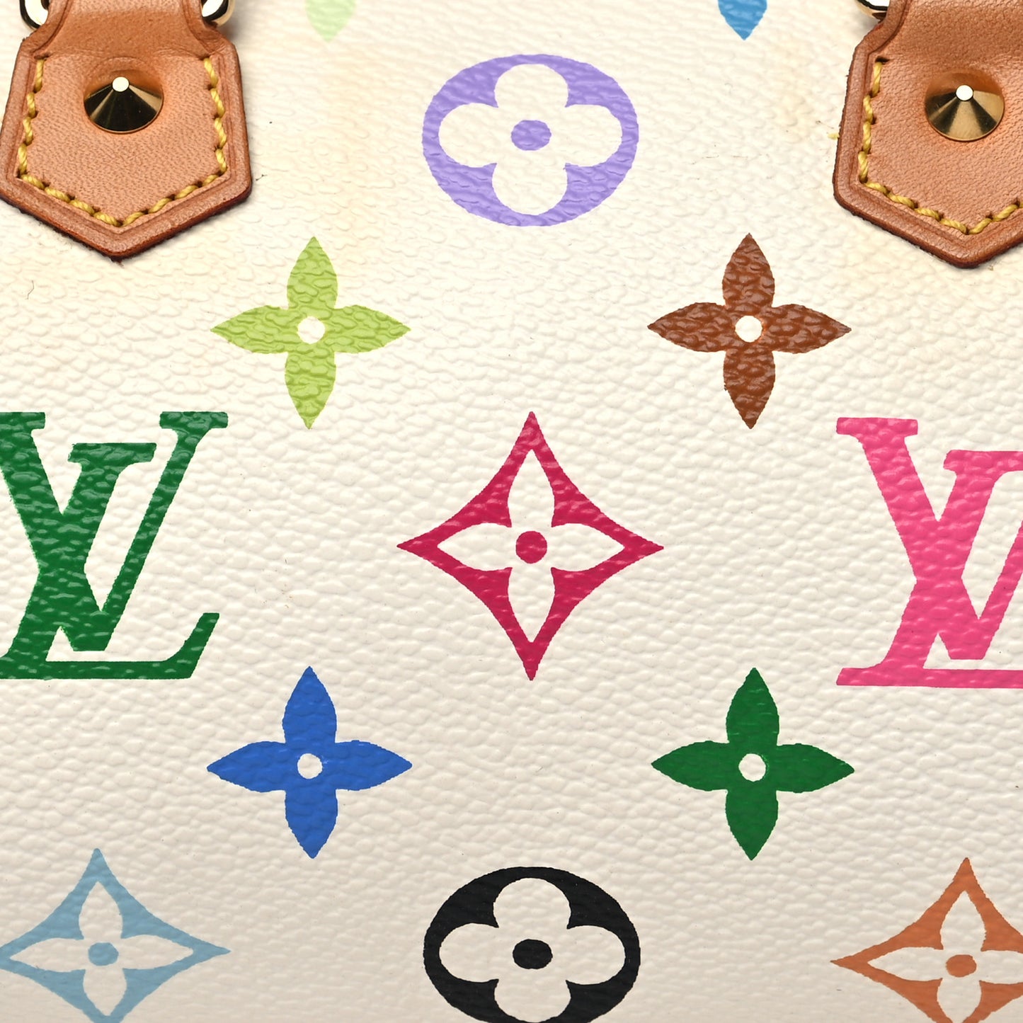 Monogram Multicolor Mini Sac HL Speedy White