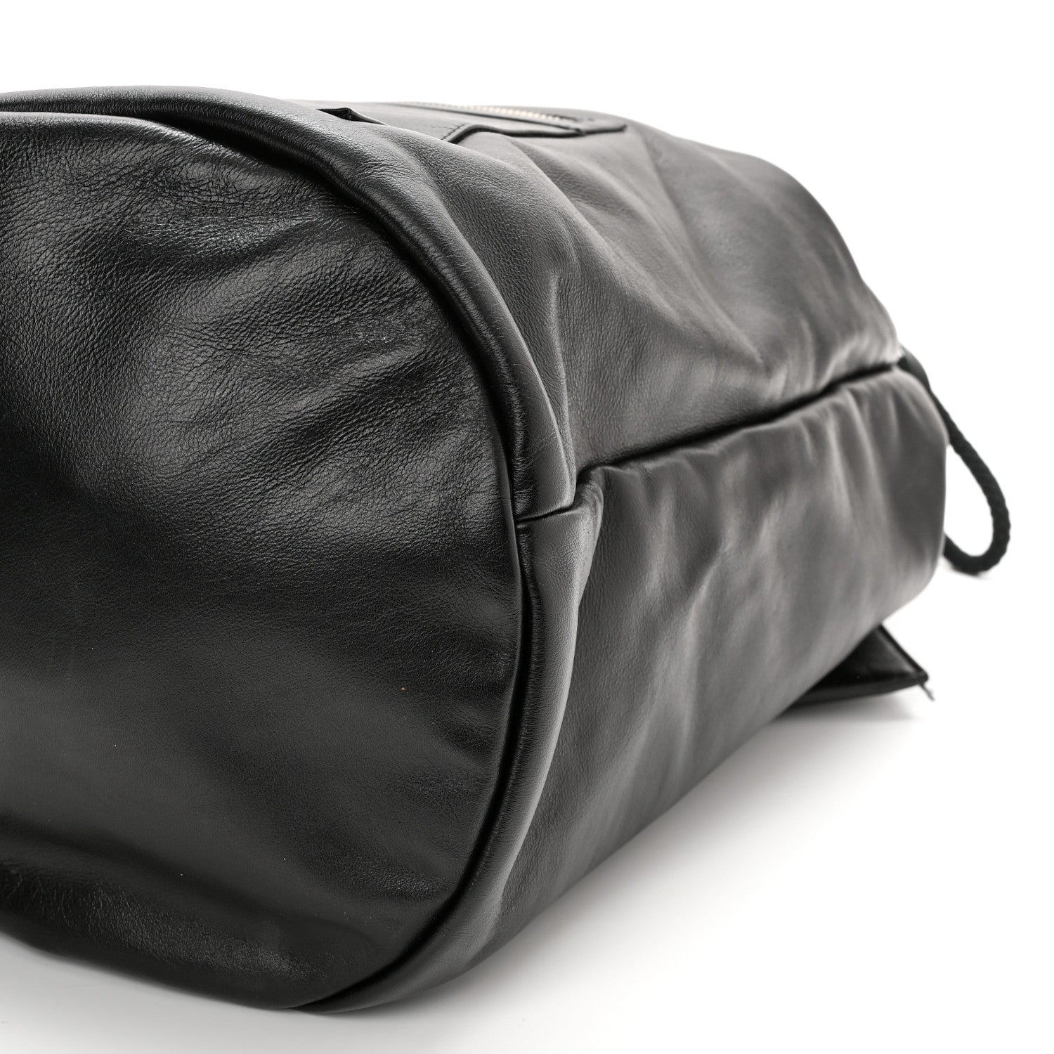 Saint Laurent Smooth Calfskin City Sailor Drawstring Backpack Black 11 of 11