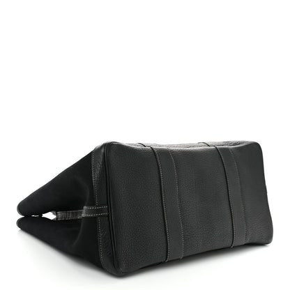 Hermes Toile Vache Country Garden Party 36 Black 4 of 10