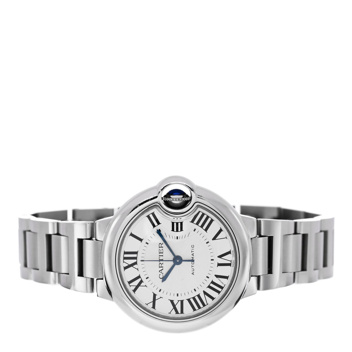 Stainless Steel 33mm Ballon Bleu De Cartier Automatic Watch