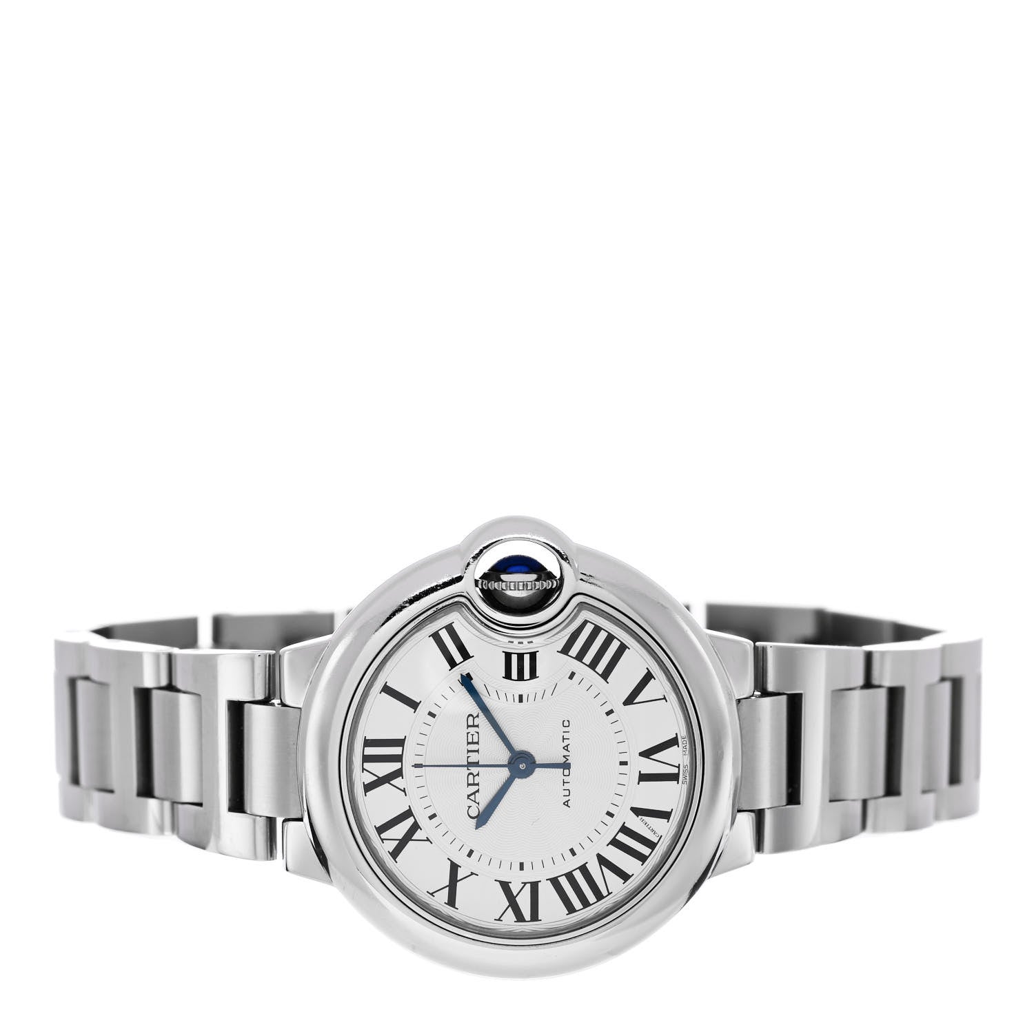 Cartier Stainless Steel 33mm Ballon Bleu De Cartier Automatic Watch 2 of 5