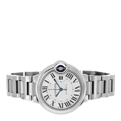 Cartier Stainless Steel 33mm Ballon Bleu De Cartier Automatic Watch 2 of 5