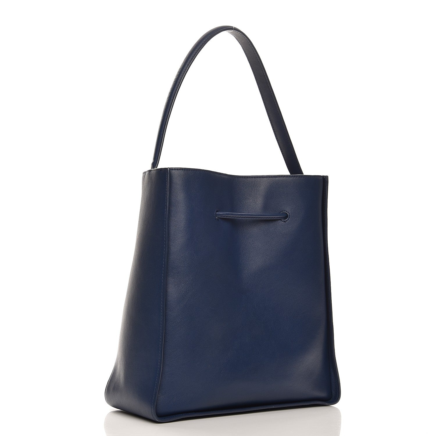 3.1 Phillip Lim 3.1 Smooth Calfskin Large Soleil Bucket Bag Midnight Blue 4 of 12