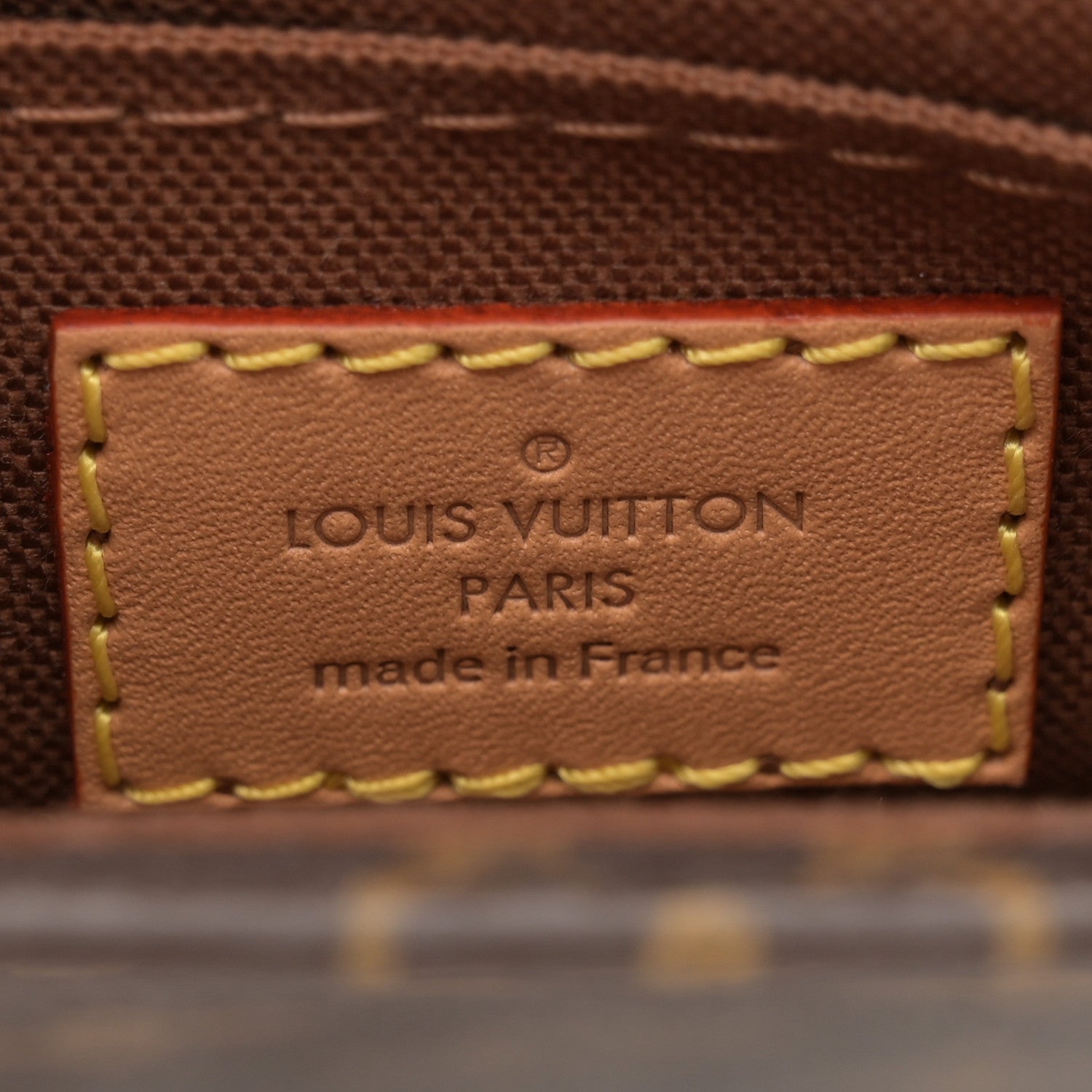 Louis Vuitton Monogram Petit Sac Plat 6 of 11