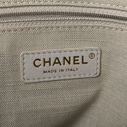 Chanel Mixed Fibers Small Deauville Tote Black 7 of 11