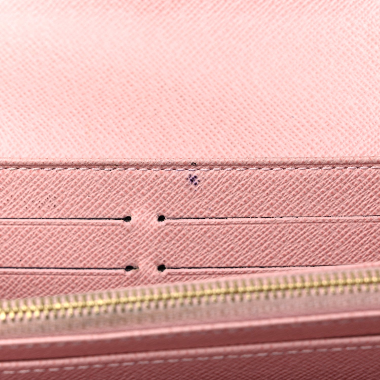 Louis Vuitton Damier Ebene Sarah Wallet NM Rose Ballerine 12 of 18