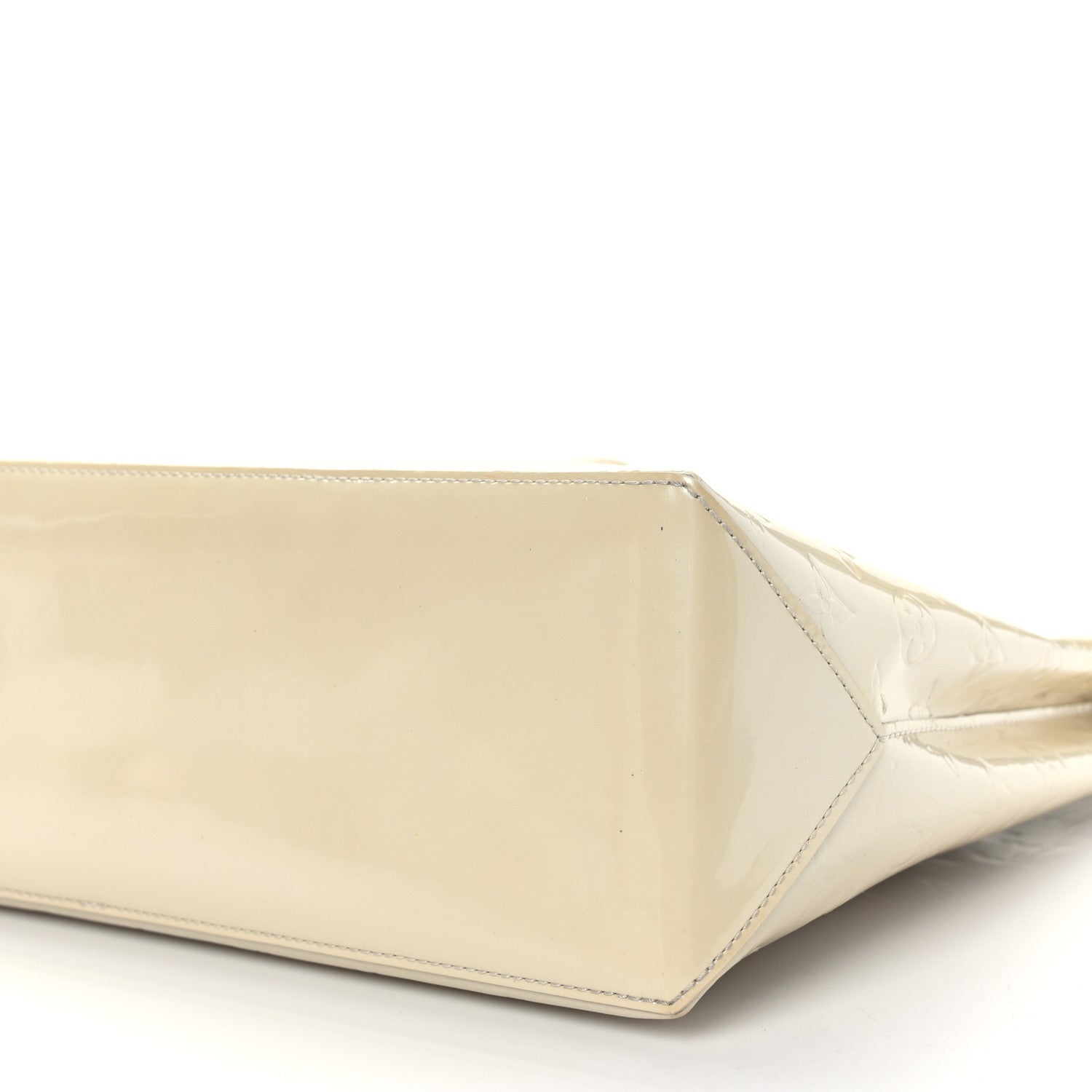 Louis Vuitton Vernis Wilshire MM Blanc Corail 7 of 7