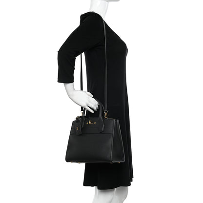 Louis Vuitton Taurillon City Steamer PM Black 2 of 14
