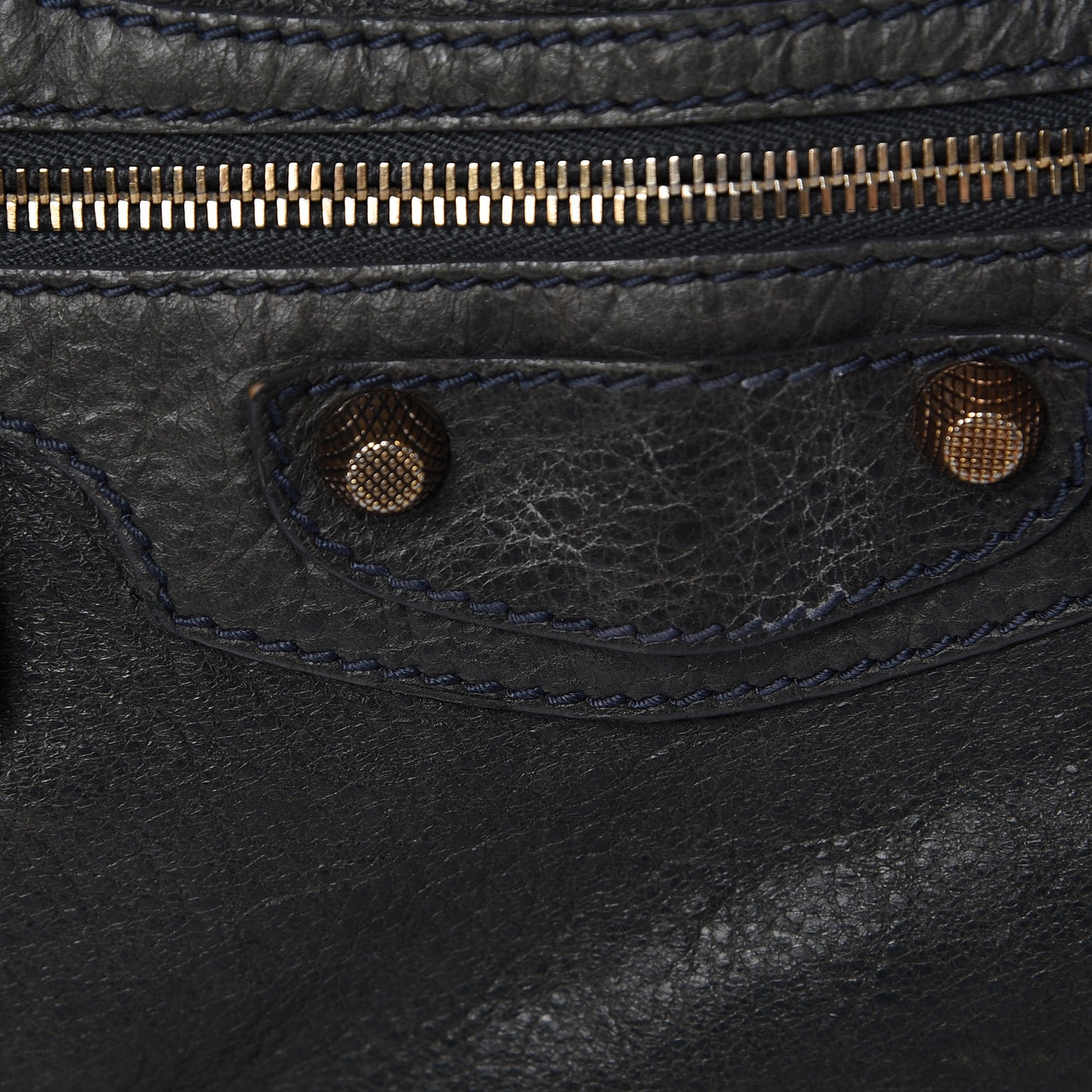 Agneau Giant 12 Rose Gold Hardware City Anthracite