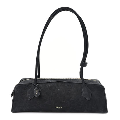 Alaia Nubuck Medium Le Teckel Bag Black Anthracite 1 of 10