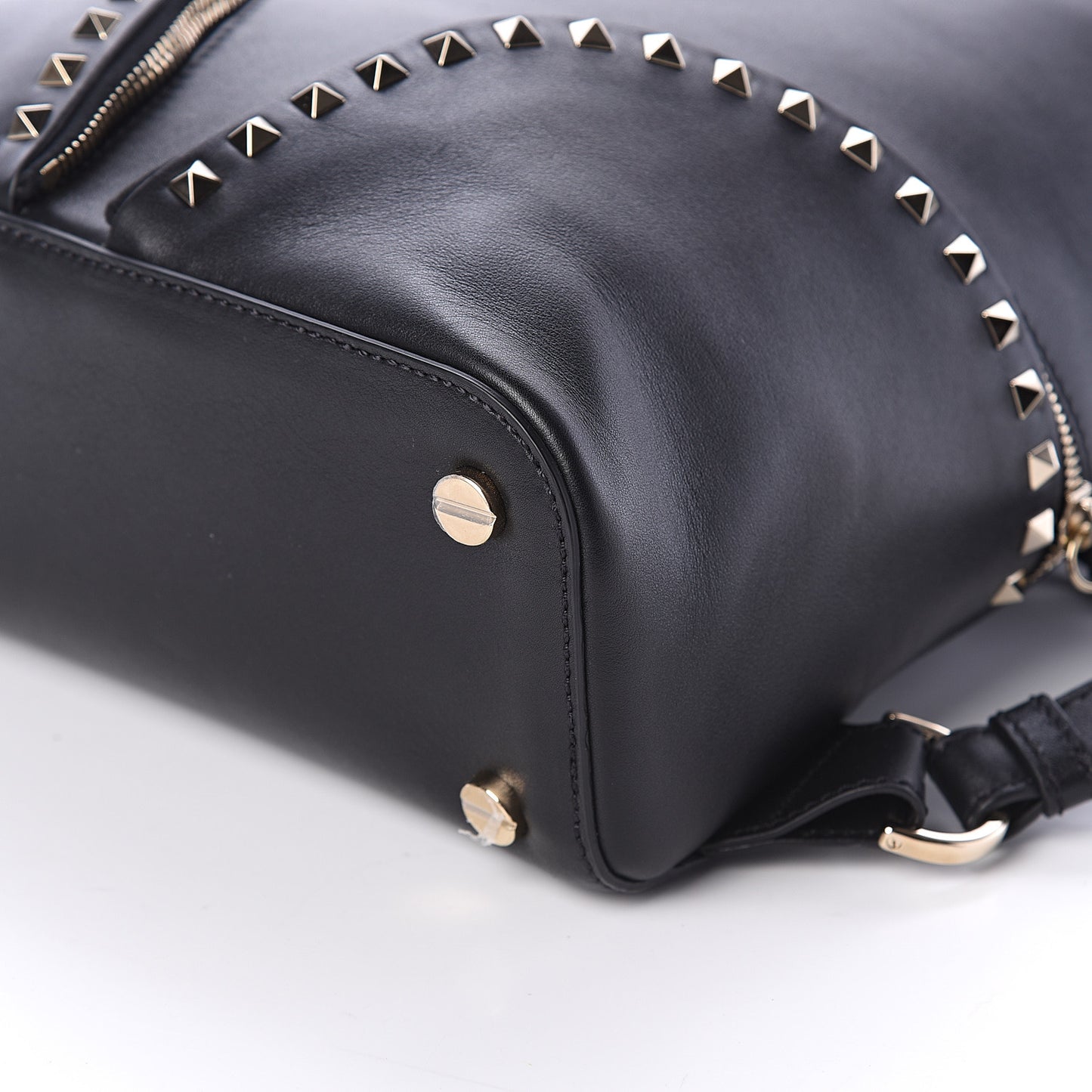 Vitello Rockstud Backpack Black