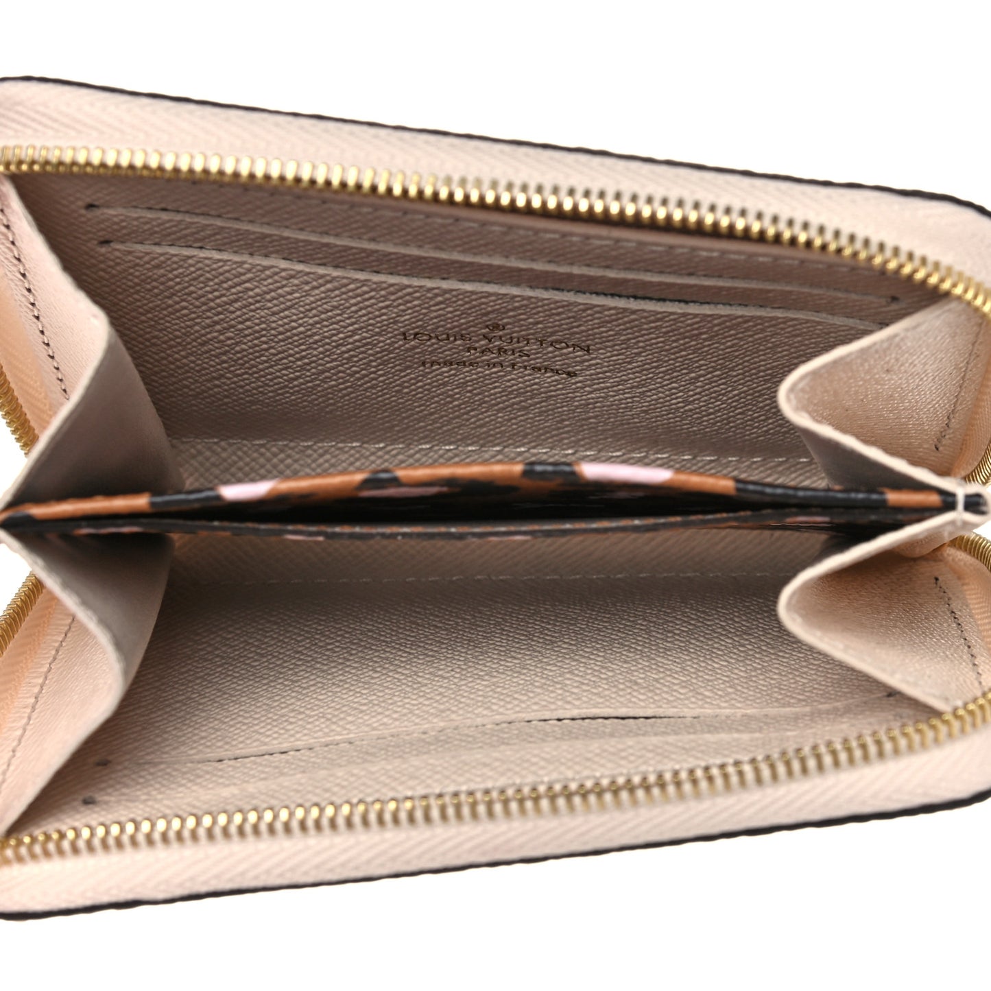 Monogram Giant Wild At Heart Zippy Coin Purse Creme