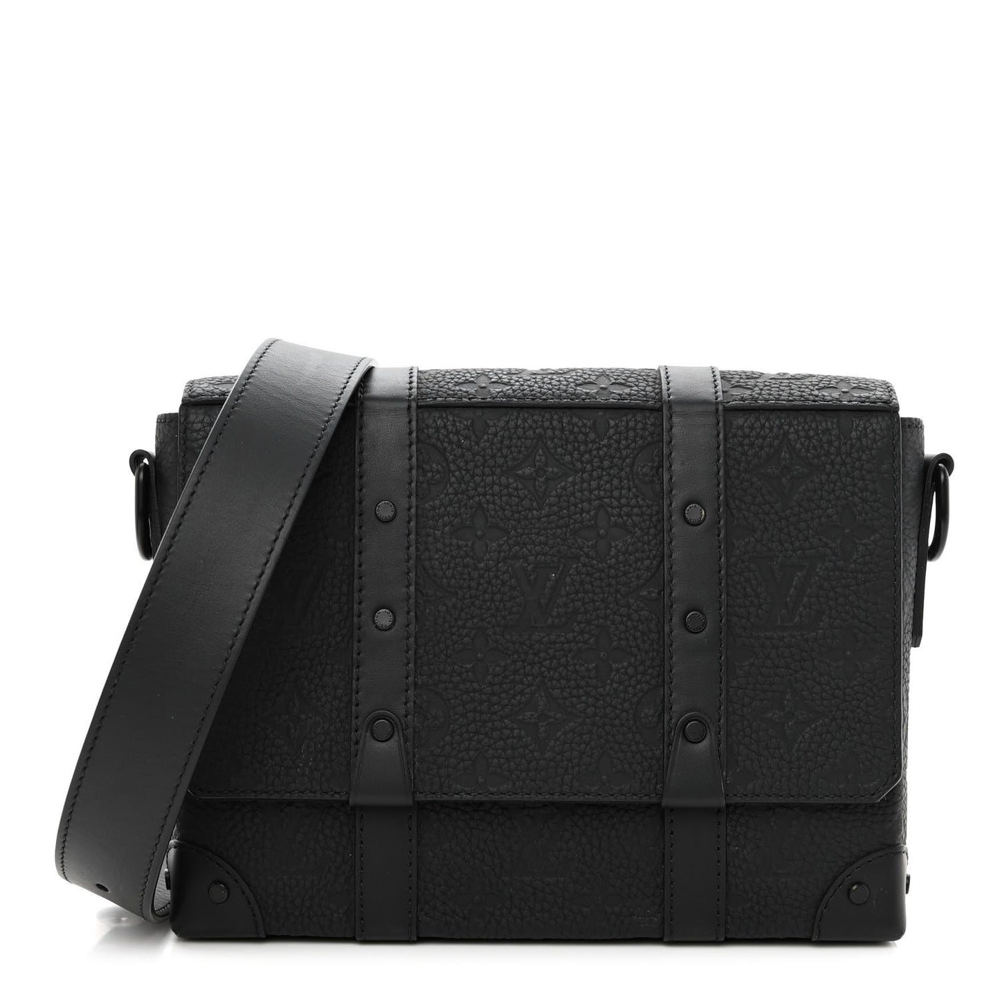 Taurillon Monogram Trunk Messenger Black