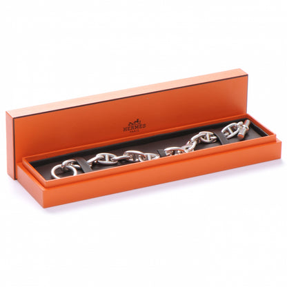 Hermes Sterling Silver MM Chaine d'Ancre Bracelet 5 of 5