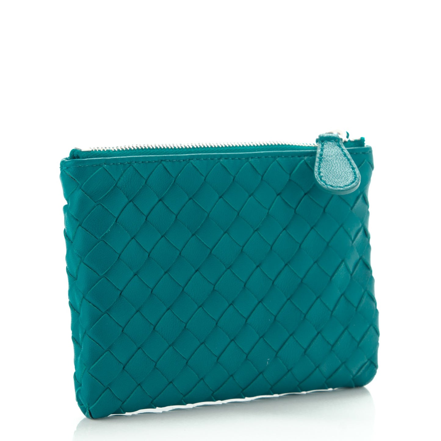 Nappa Intrecciato Key Case Canard