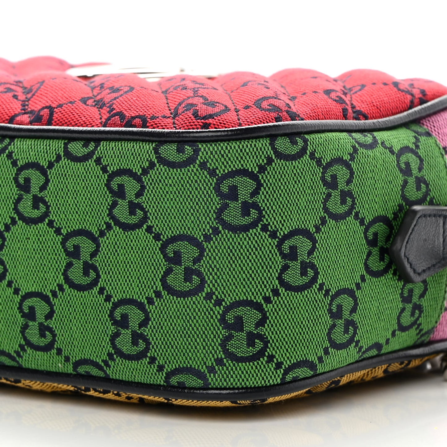 Monogram Multicolor Matelasse Diagonal Small GG Marmont Chain Shoulder Bag Red Blue Yellow Green Pink