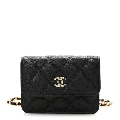 Chanel Caviar Quilted Belt Bag Black 1 of 10