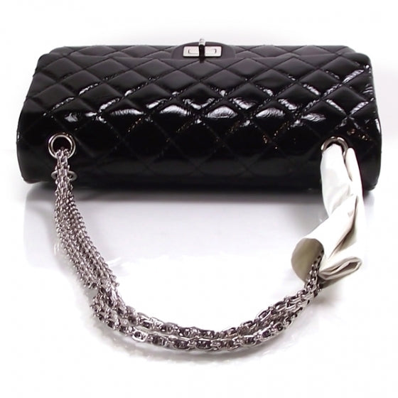 Patent Reissue Double Flap Black
