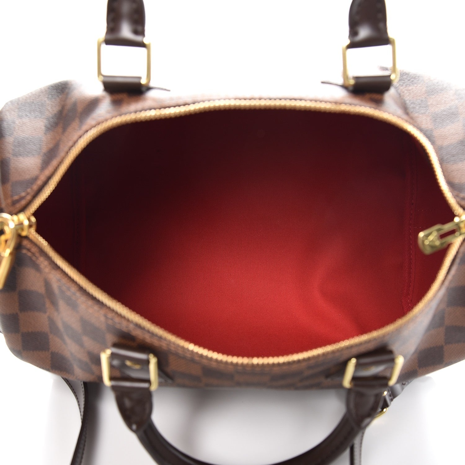 Louis Vuitton Damier Ebene Speedy Bandouliere 30 5 of 7