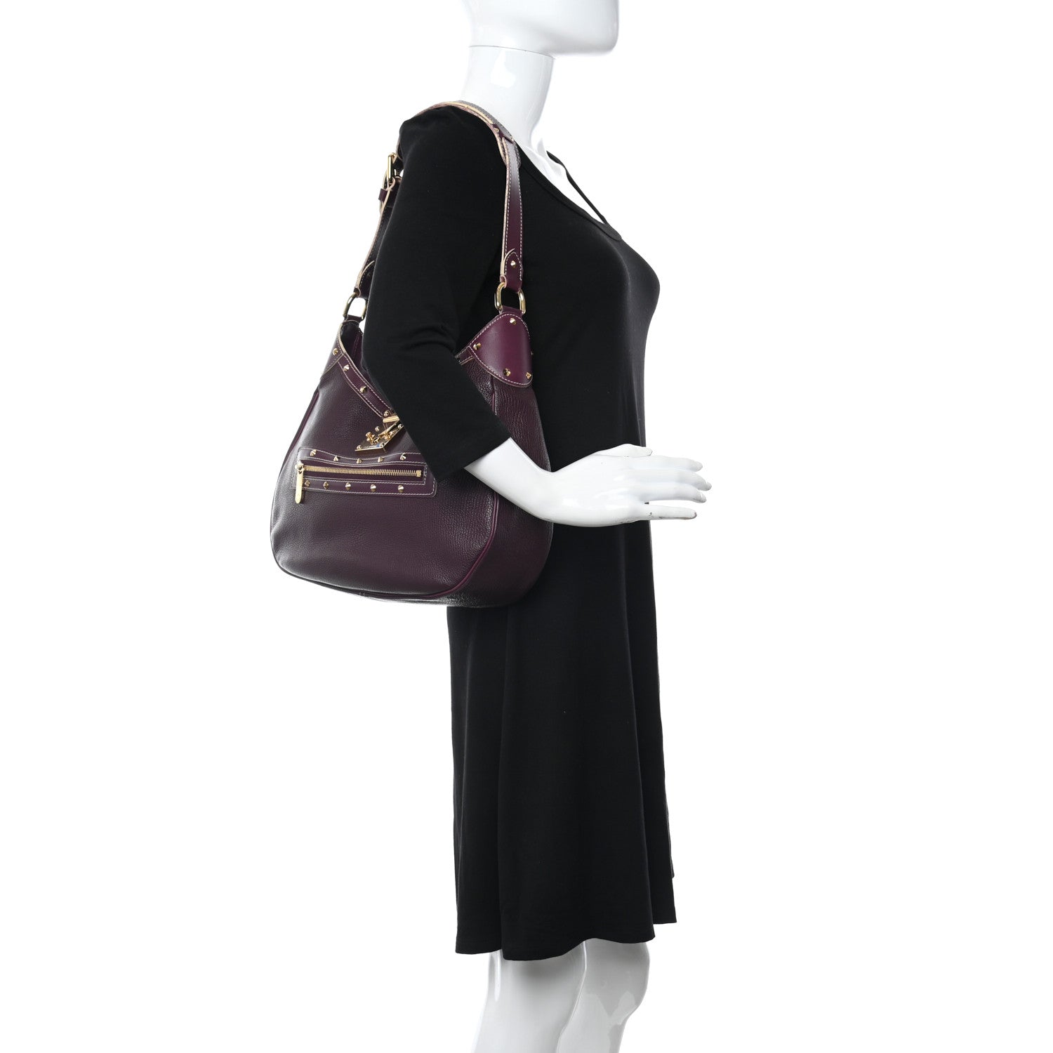 Louis Vuitton Suhali L Affriolant Prune 2 of 14