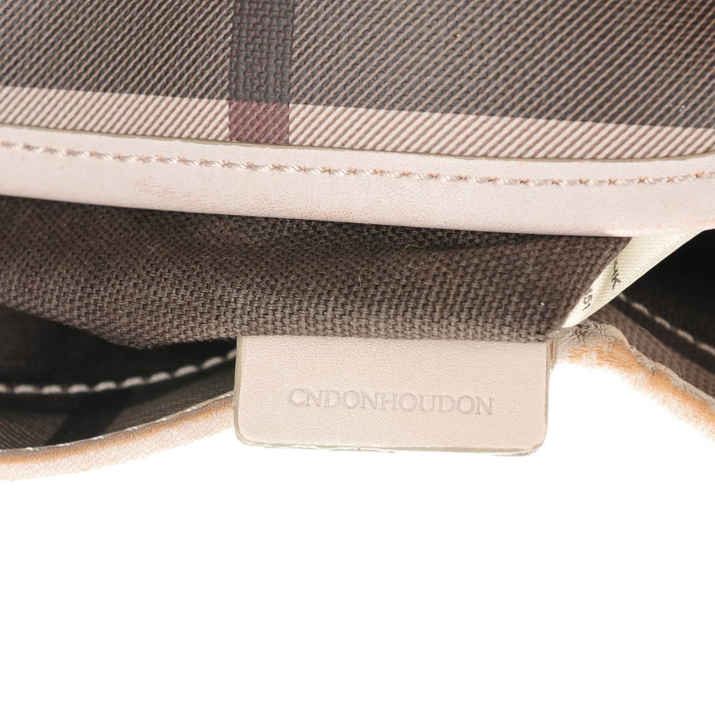 Smoked Check Small Canterbury Tote Trench