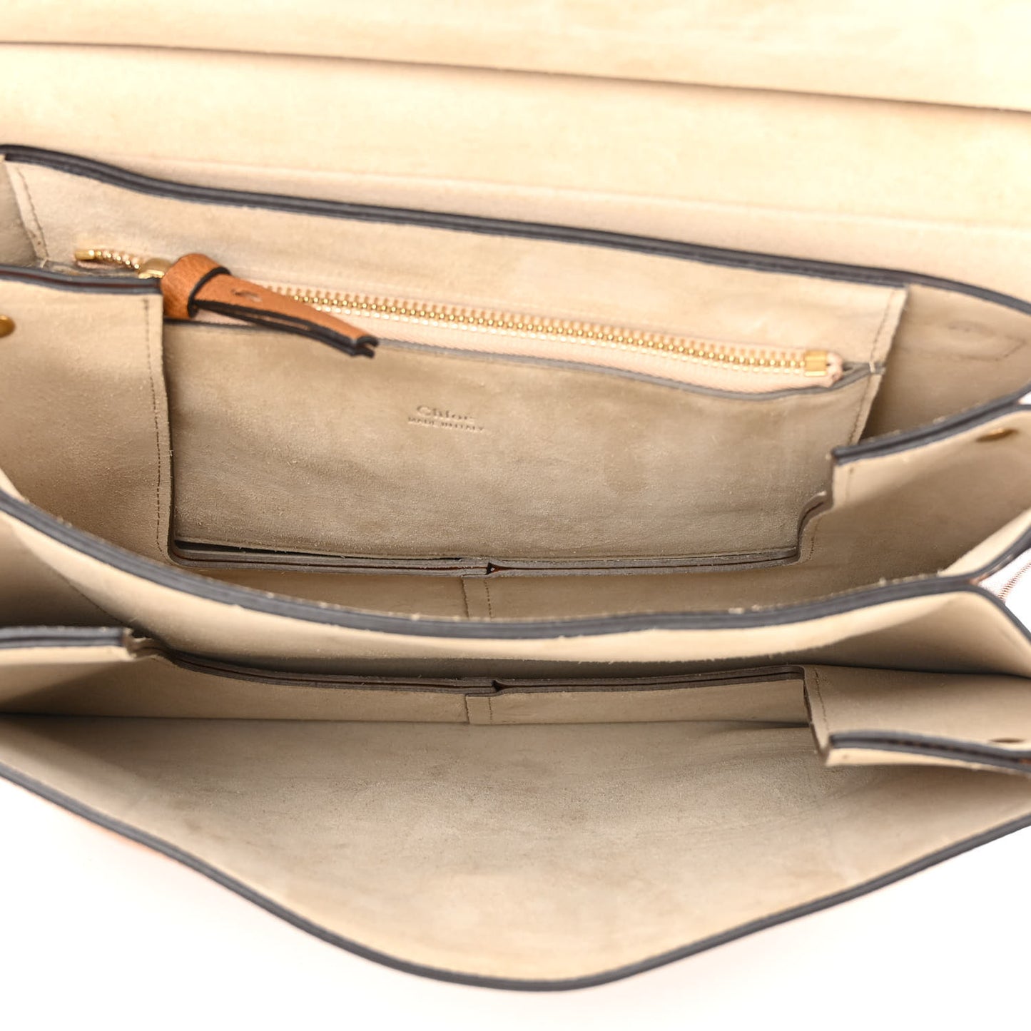 Goatskin Medium Faye Shoulder Bag Caramel