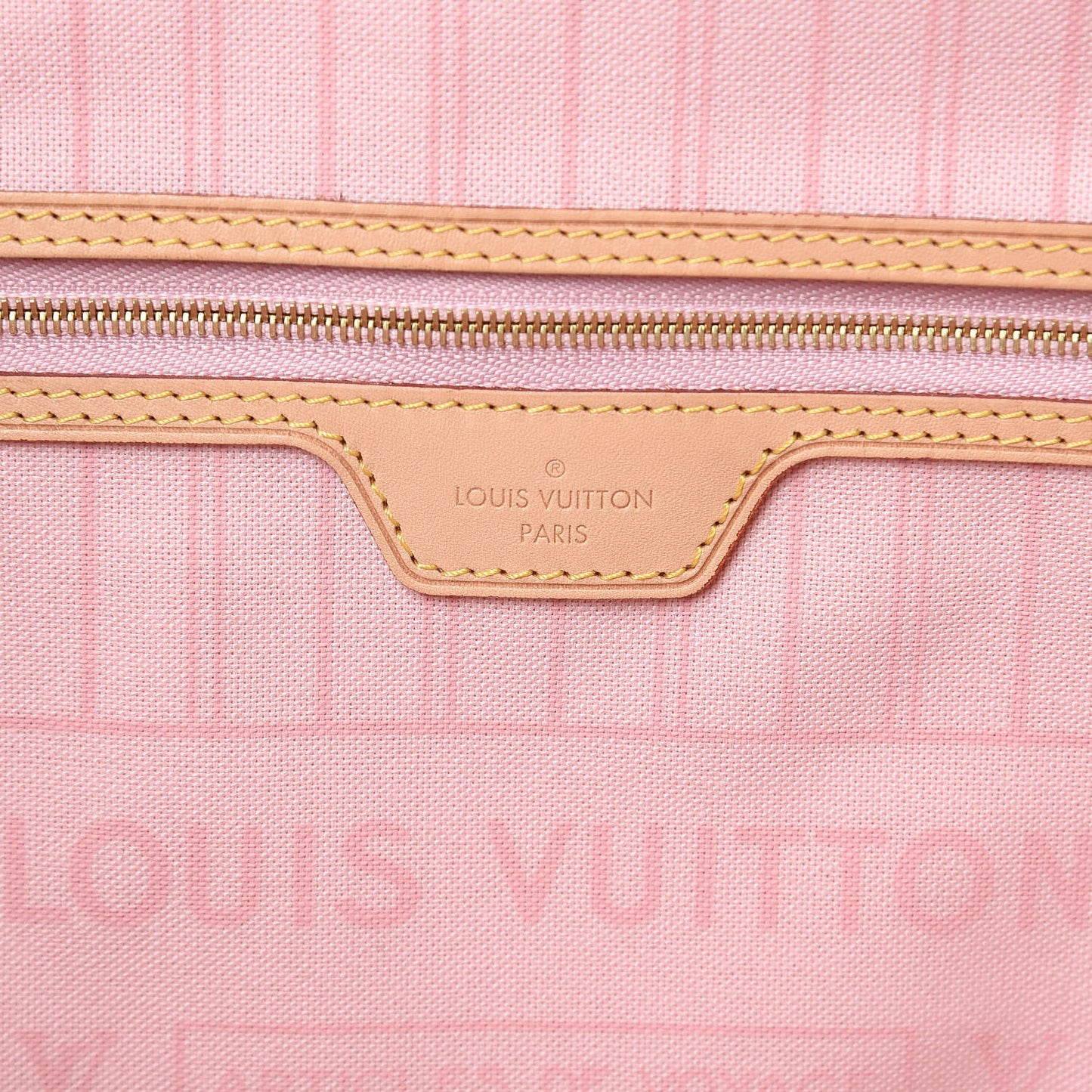 Damier Azur Neo Neverfull MM Rose Ballerine
