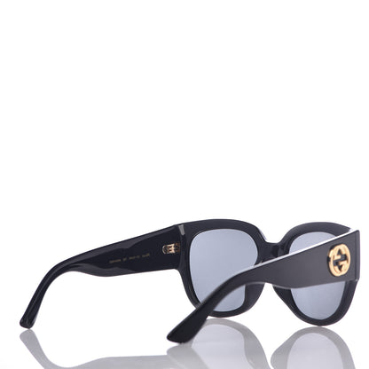 Gucci Acetate Square Frame Sunglasses GG0141S Black 4 of 7