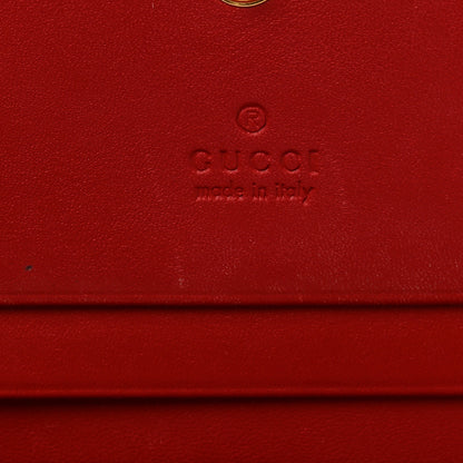 Gucci GG Supreme Monogram Blooms Card Case Beige Blue Navy Hibiscus Red 6 of 8