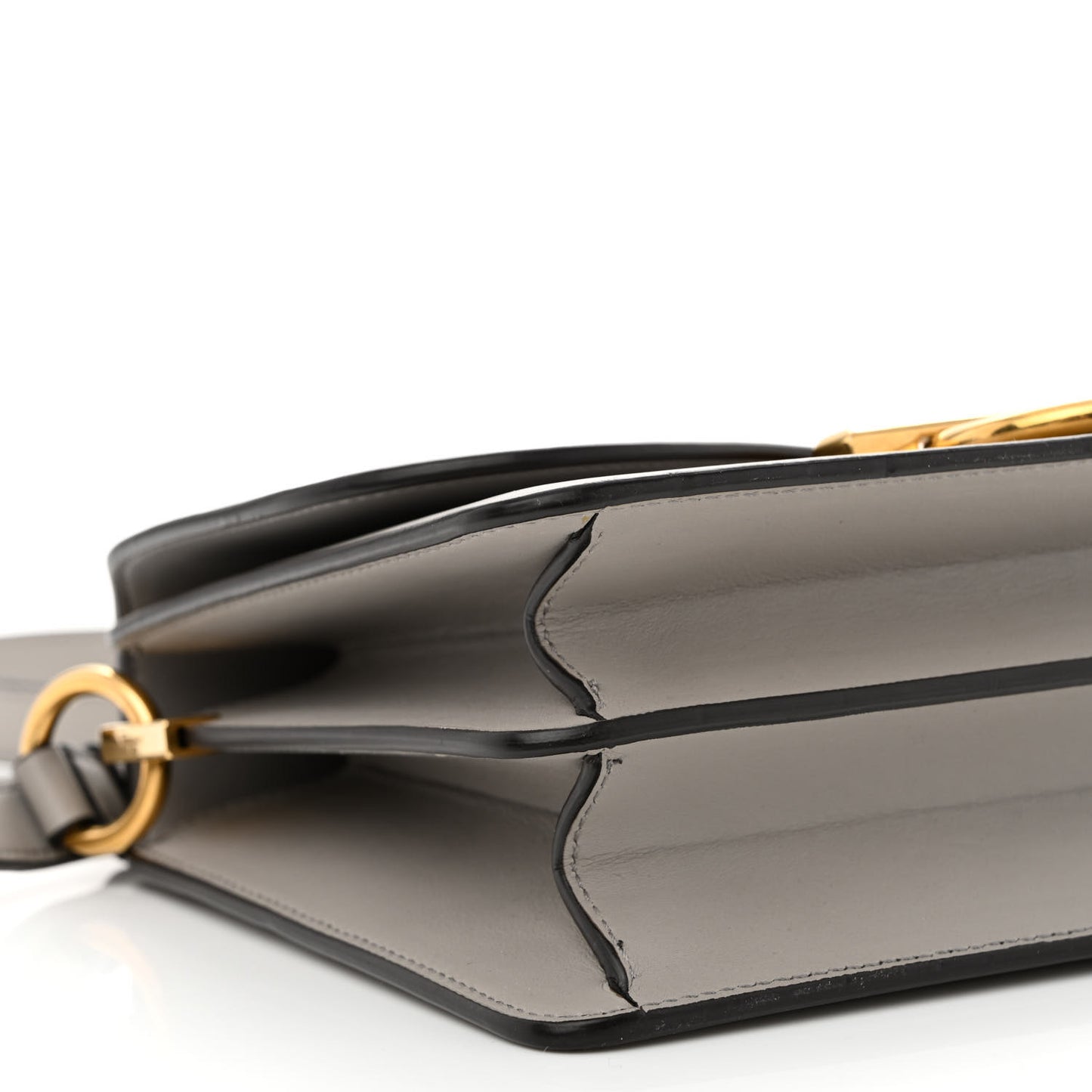 Calfskin Joanne Crossbody Pale Grey