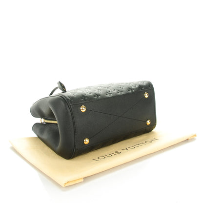 Louis Vuitton Empreinte Montaigne MM Black 4 of 8