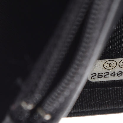 Chanel Caviar Quilted Boy Wallet On Chain WOC Black 8 of 21