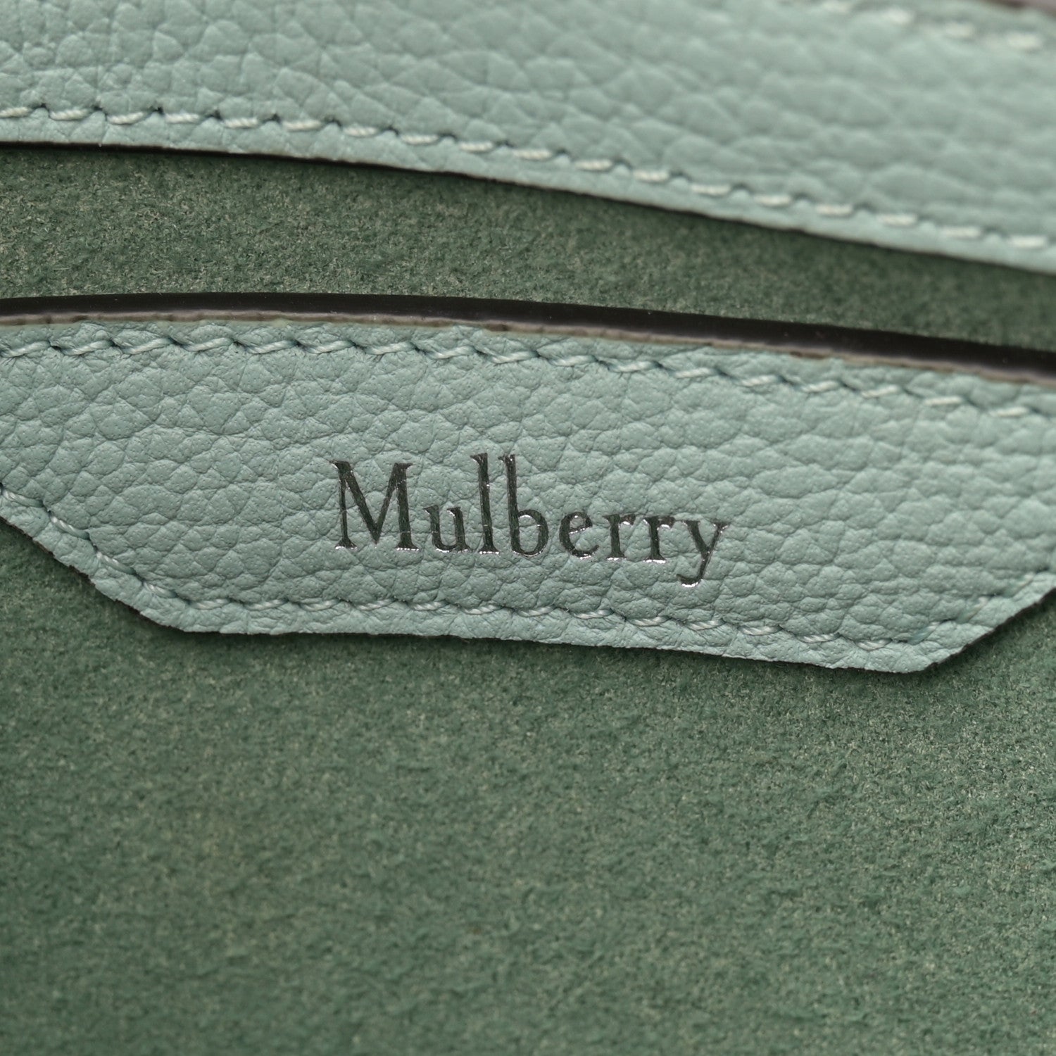 Mulberry Small Classic Grain Billie Crossbody Bag Acrylic Green 6 of 12