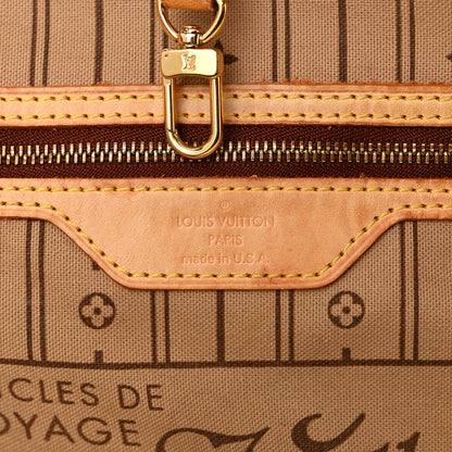 Louis Vuitton Monogram Neverfull MM 6 of 13