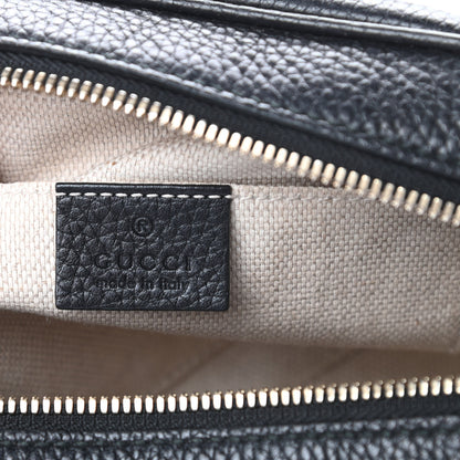 Gucci Pebbled Calfskin Small Soho Disco Bag Black 6 of 12