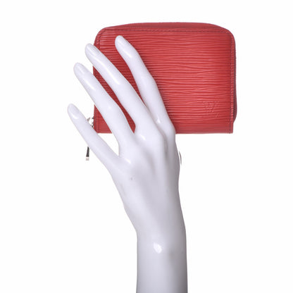 Louis Vuitton Epi Zippy Coin Purse Coquelicot 2 of 6