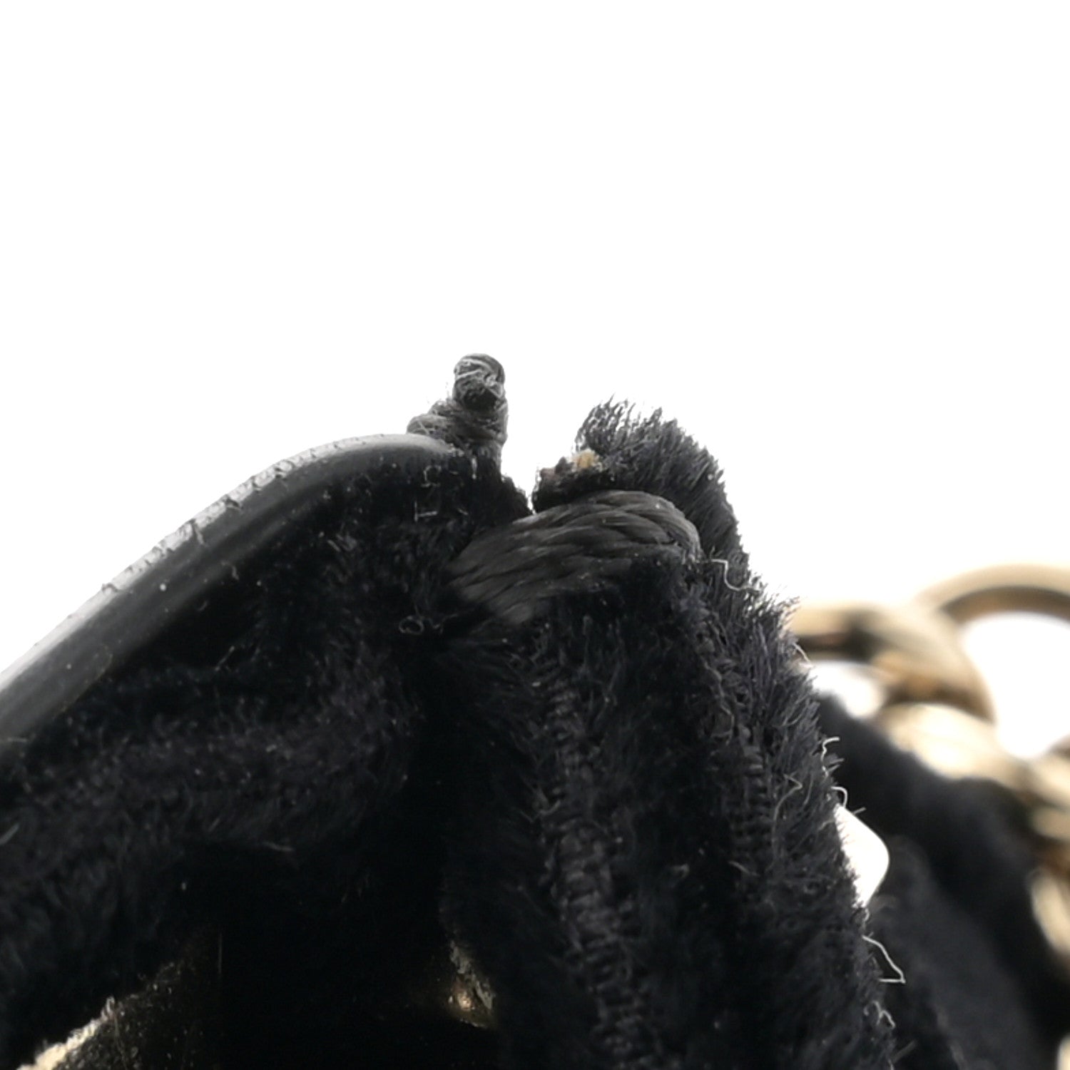 Valentino Garavani Velvet Rockstud Spike Wallet on Chain Black 10 of 11