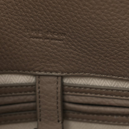 The Row Matte Grained Calfskin Soft Margaux 15 Dark Taupe 6 of 11